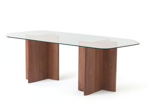 NELLA - Glass dining table - Table by AMPM