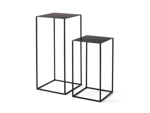 ROMY - Stackable square metal coffee table - Coffee table by AMPM