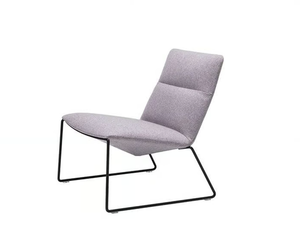 CAPRI LOUNGE BU1738 - Sled base upholstered armchair - Armchair by Andreu World