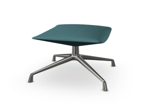 CAPRI LOUNGE RS1697 - With 4-spoke base swivel upholstered footstool - Pouf by Andreu World