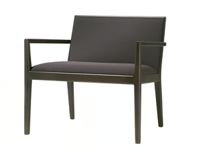 CARLOTTA BU0928 - Upholstered easy chair with armrests - Armchair by Andreu World