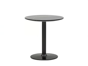 DUAL OCCASIONAL M1/M2 - Round marble coffee table - Coffee table by Andreu World