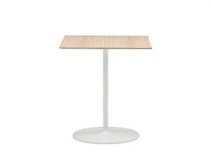 DUAL OCCASIONAL ME6368/70/77/79 - Square oak coffee table - Coffee table by Andreu World