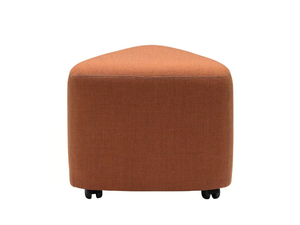 IN OUT OFFICE RS2262 - Fabric pouf with castors - Pouf by Andreu World