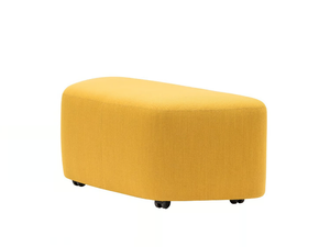 IN OUT OFFICE RS2263 - Fabric pouf with castors - Pouf by Andreu World