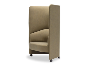 IN OUT OFFICE SF2251 - Upholstered fabric armchair high-back - Armchair by Andreu World
