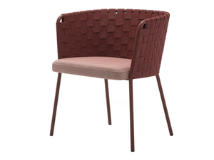 MARINA SO0286 - Aluminium chair with armrests - Chair by Andreu World