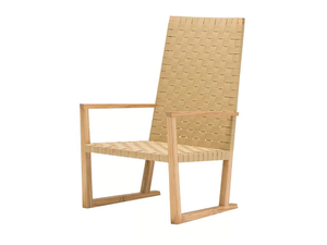 SERENA TEAK BU1195 - Garden teak easy chair - Armchair by Andreu World