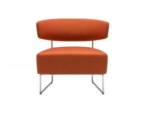 TAURO BU4201 - Sled base upholstered easy chair - Armchair by Andreu World