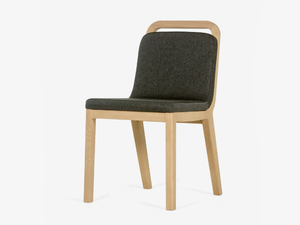 IRENE - Upholstered solid wood chair - Chair by Anesis