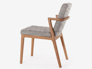MOSSA - Fabric chair with armrests - Chair by Anesis