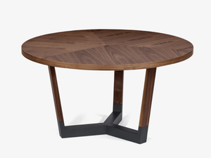 SITO - Round solid wood dining table - Table by Anesis