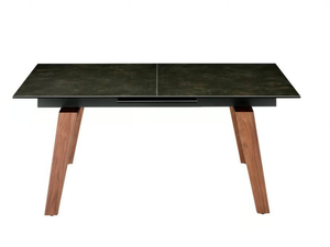 1026 - Extending rectangular wooden table - Table by Angel Cerdá