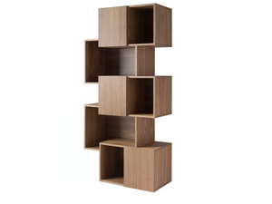 3021 - Modular wooden bookcase - Cabinet by Angel Cerdá