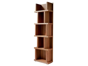3024 - Open freestanding wooden bookcase - Cabinet by Angel Cerdá