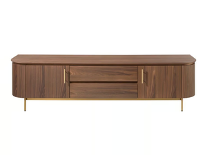 3227 - Wood veneer TV cabinet with drawers - Cabinet by Angel Cerdá
