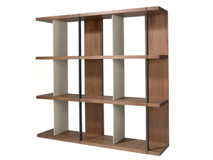 3236 - Open wood veneer bookcase - Cabinet by Angel Cerdá