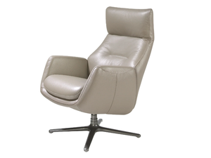 5092 - Recliner swivel leather armchair with armrests - Armchair by Angel Cerdá