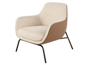 5099 - Fabric armchair with armrests - Armchair by Angel Cerdá