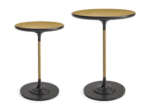 DILAN - Round high side table - Table by A.R. Arredamenti