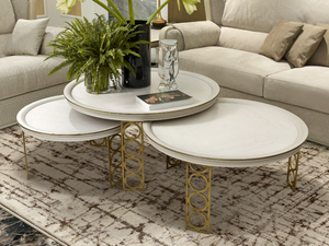 OLIVER - Round coffee table - Coffee table by A.R. Arredamenti