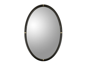 VICTOR - Oval framed mirror - Accessories by A.R. Arredamenti