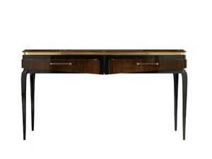 VICTOR - Rectangular wooden console table with drawers - Console by A.R. Arredamenti
