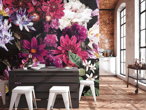 BOUQUET - Digital printing vinyl wallpaper - Wallpaper by Architects Paper