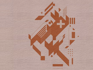 BRICK BY BRICK - Brick effect Digital printing wallpaper - Wallpaper by Architects Paper