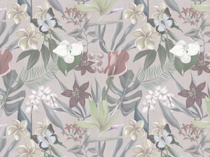 ORCHID GARDEN - Digital printing wallpaper with floral pattern - Wallpaper by Architects Paper