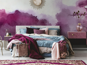 PINK COLOUR SPLASH - Digital printing vinyl wallpaper - Wallpaper by Architects Paper