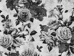 SPANISH ROSE - Digital printing wallpaper - Wallpaper by Architects Paper