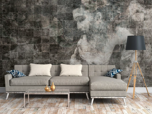 TILE PAINTING - Digital printing vinyl wallpaper - Wallpaper by Architects Paper