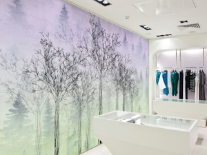 TREES ARTWORK - Washable nonwoven wallpaper - Wallpaper by Architects Paper