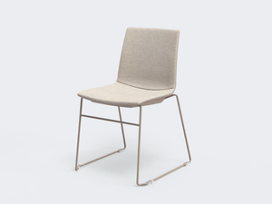 AIRA - Sled base upholstered chair - Chair by Ares Line