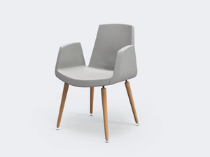 JOLLY - Easy chair with armrests - Armchair by Ares Line
