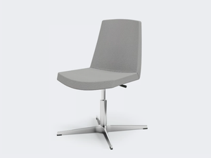 JOLLY - Upholstered with 4-spoke base chair - Chair by Ares Line