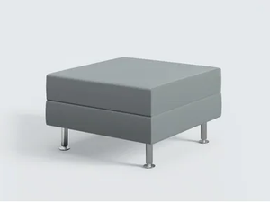 NAXOS - Upholstered square pouf - Pouf by Ares Line