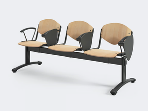 OMNIA CONTRACT - Beam seating with writing tablet - Bench by Ares Line