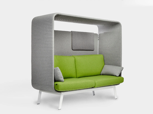PRIVÈE - Acoustic fabric office booth - Booth by Ares Line