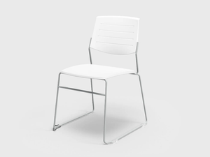 ZERO9 FILO - Stackable sled base plastic chair - Chair by Ares Line