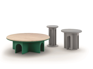 ARCOLOR - Round coffee table - Coffee table by Arflex