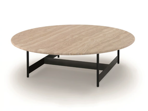 TOKIO - Round marble coffee table - Coffee table by Arflex