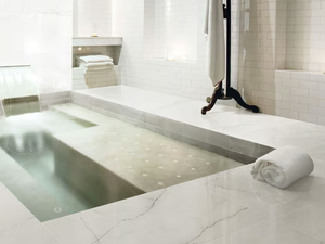 MARMI CLASSICI - CALACATTA LINCOLN - Porcelain stoneware wall/floor tiles with marble effect - Wall tile-stone-brick by ARIOSTEA
