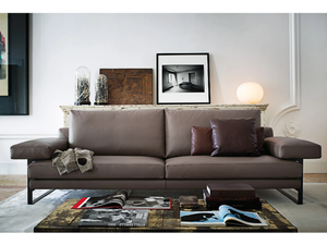 EGO - 2 seater leather sofa - Sofa by Arketipo