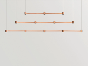 ART MODULAR - LED brass pendant lamp - Ceiling lamp by Arkoslight