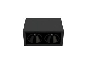 BLACK FOSTER SURFACE 2 - LED multiple aluminium spotlight - Functional light by Arkoslight