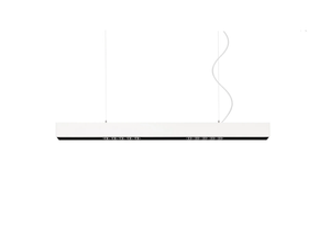 BLACK FOSTER SUSPENSION 1200 - LED aluminium pendant lamp - Ceiling lamp by Arkoslight