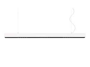 BLACK FOSTER SUSPENSION 1600 - LED aluminium pendant lamp - Ceiling lamp by Arkoslight