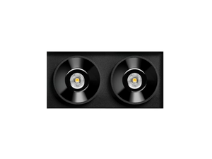 BLACK FOSTER TRIMLESS 2 - Recessed LED multiple aluminium spotlight - Functional light by Arkoslight